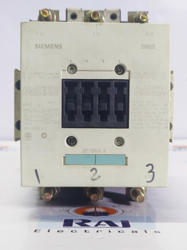 Siemens Sirius 3rt1055-6..6 Contacteurs MagnÃTiques 185a 220-240vac Livraison...