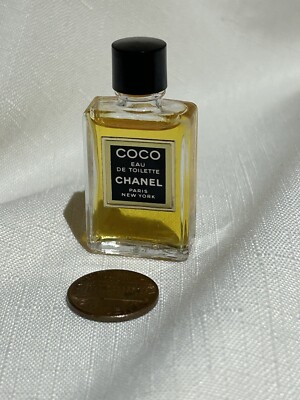 Vintage Coco Chanel Women Eau de Parfum Splash  .13 Oz Mini NWOB