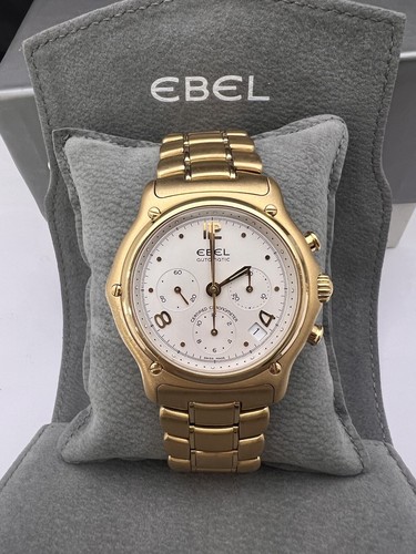 EBEL腕時計 EBEL Watch E9137240 1911 Chronograph 40mm Black dial