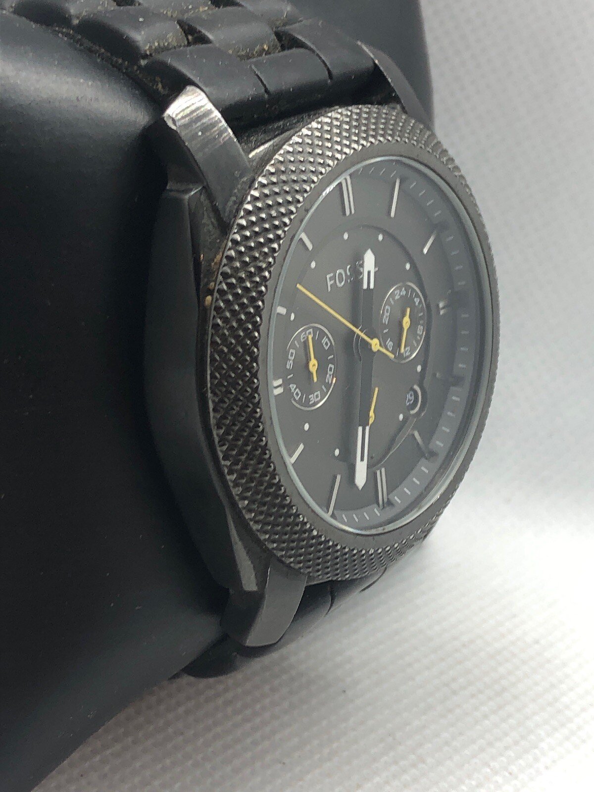 Fossil FS4573 Unisex Silicone Analog Grey Dial quartz