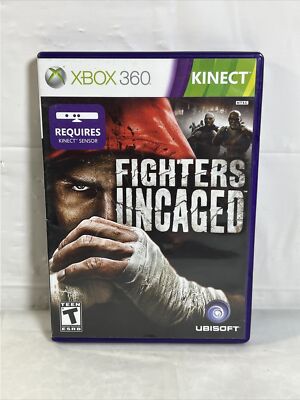 Fighters Uncaged (Microsoft Xbox 360, 2010) CIB Tested/Working