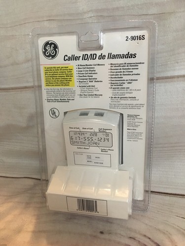 New GE Caller ID 2-9016S NIB Never Opened