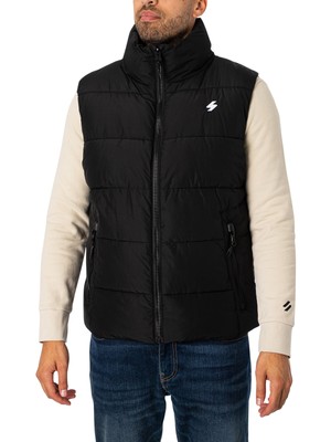 

Мужской спортивный пуховик Superdry, черный, M5011808A-02A