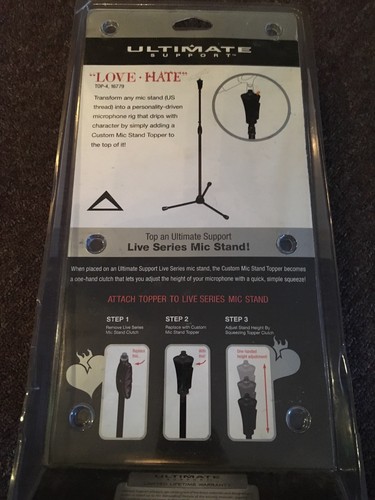 Ultimate Support Custom Mic Stand Toppers