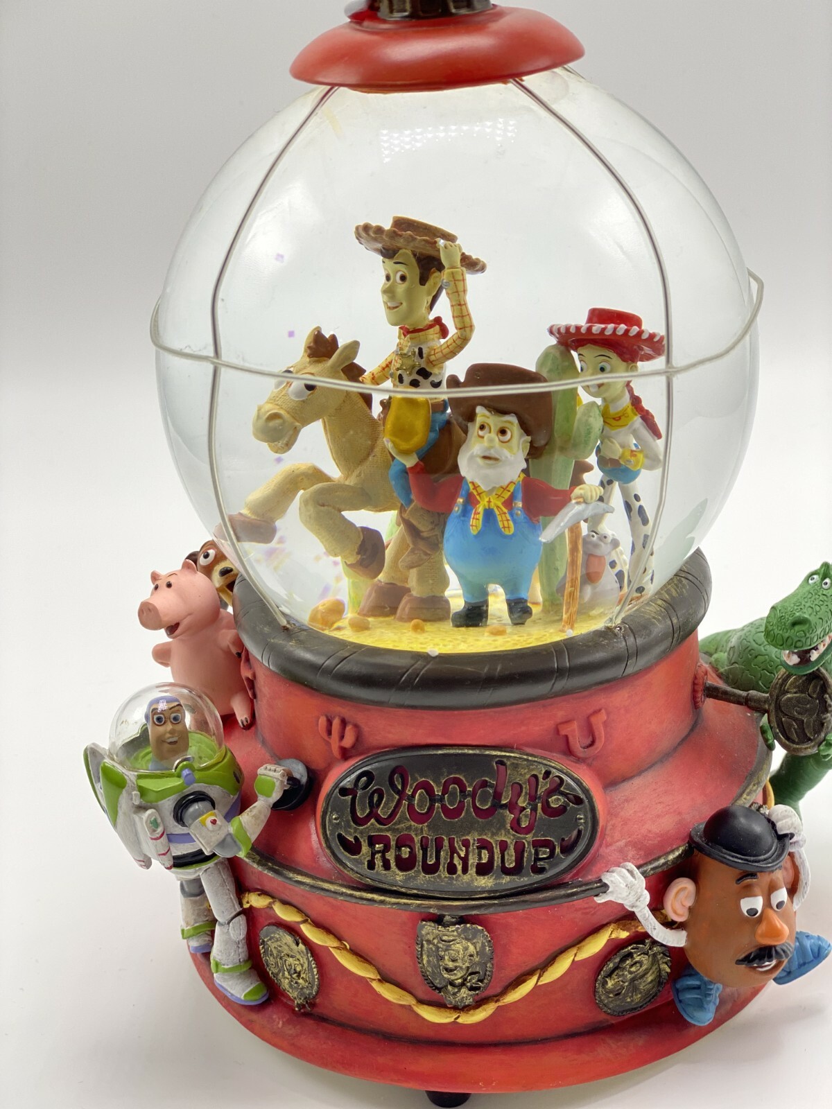 Disney Toy Story 2 Woody's Roundup Snow Globe Snow Dome
