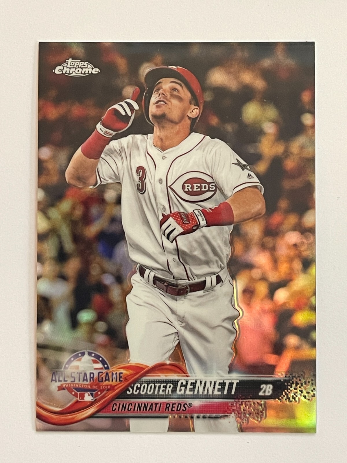 GET BETTER TODAY シングレット 2018 Topps Chrome Update Reds Scooter Gennett ASG Refractor