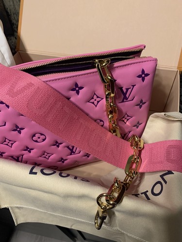 【ヴィンテージ】Rank:S☆LouisVuitton light purple Coussin PM Buy Louis Vuitton Coussin PM Light Purple - Novelship