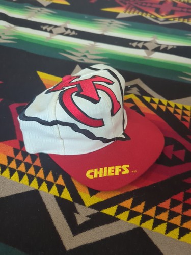 Vintage 90s The Game Kansas City Chiefs BIG LOGO Snapback RARE | eBay