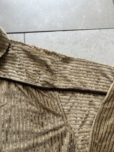 Vintage 90s Y2K LA Gate Velvet Velour Soft Long Sleeve Made In USA Shirt Sz XXL