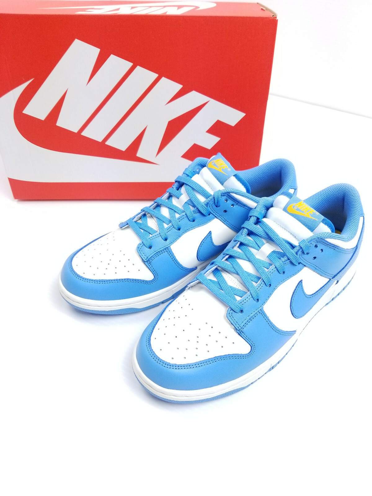 🔥 Nike Dunk Low Coast White Blue 12 W 10.5 M DD1503-100 NIB 🔥 Nike Dunk Low Coast White Blue 12 W 10.5 M DD1503-100 NIB