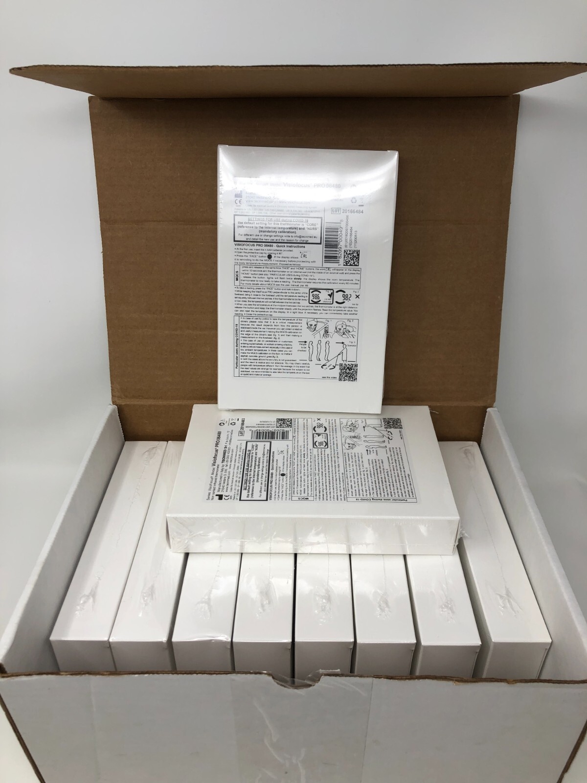 New VisioFocus Pro 06480 Professional Non-Contact Forehead Infared Thermometer