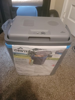 CRIVIT ELECTRIC COOL BOX 230V And 12V Cigarette Lughter Plug 30