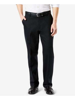 

DOCKERS Мужские черные эластичные брюки свободного покроя W40/L30, Черный, 679750004