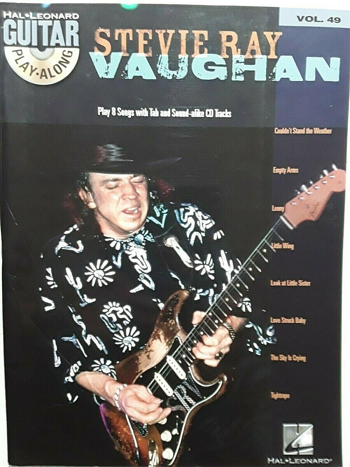 Stevie Ray Vaughan, Vol. 49 - Eight Selections for Guitar | eBay