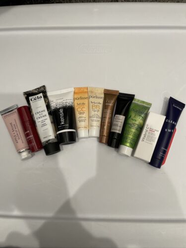 Mixed Sample Lot~ Purlisse BB Cream, Curilogy Cleanser, Hey honey And More