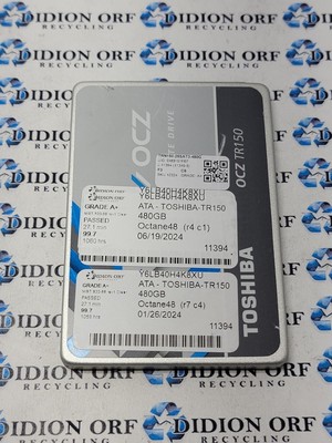 OCZ 480GB 2.5'' SATA SSD TRN150-25SAT3-480G, Grade A+, SKU 12224
