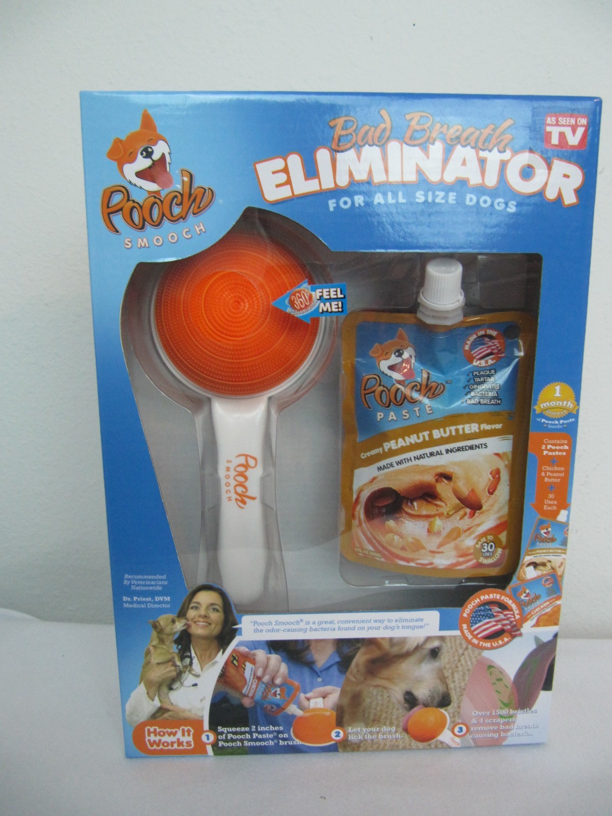 Vante Peanut Butter Pooch Smooch Bad Breath Eliminator