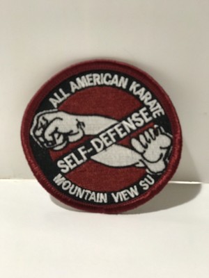 martial arts institute patch,new old stock karate 1970/'s