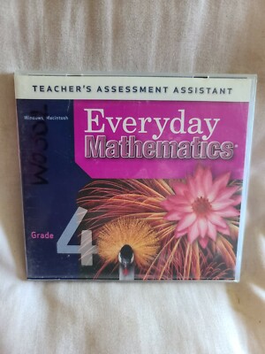 Shelf62g VINTAGE PC GAME/SOFTWARE~everyday mathematics 