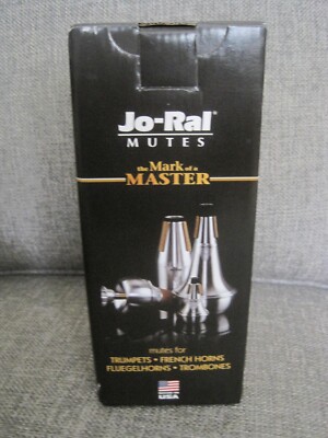 Jo-Ral Trumpet Straight Mute Regular TPT1A  New In Box