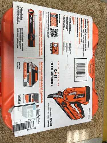 Paslode 905600 Cordless Lithium-Ion Framing Nailer CF325XP!