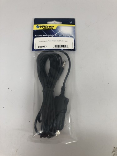 Vehicle Power Adapter 12V/2A With DC Jack