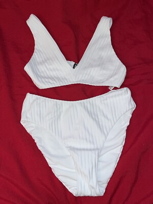 Araks White Bikini Size M Bottoms Size S Top
