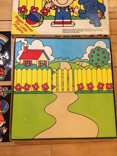 My First Colorforms Play Set Create Your Own Scenes with Kids & Pets Ages 3-6