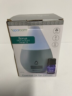 Spa Room Essential Oil Diffuser Fan 0.16 fl oz Orange Oil