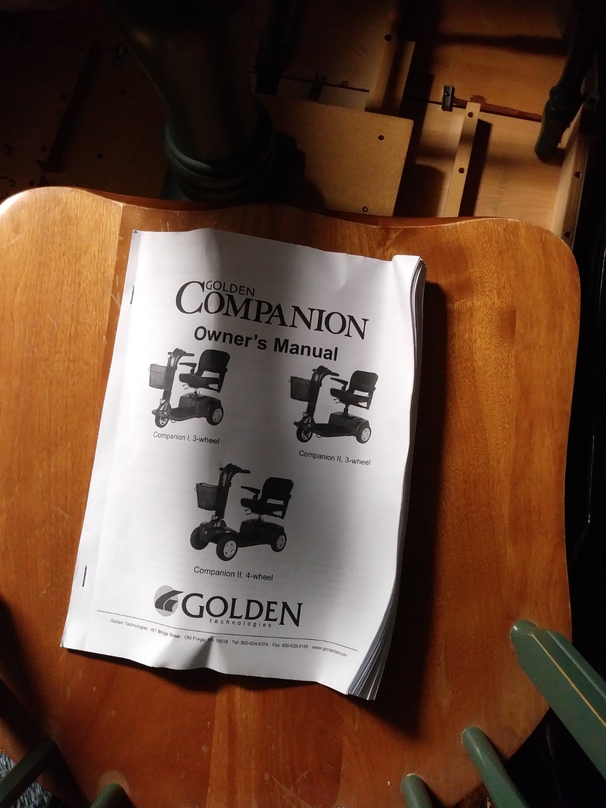 Golden Companion ll 3 Wheel Travel Power Mobility Scooter