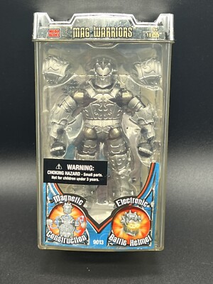 2006 Mega Bloks Mag Warriors Magnetic HAWKBLADE Action Figure 9013 BRAND NEW
