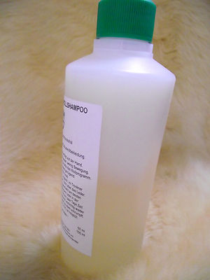 0,5 Liter Lanolin Waschmittel für echtes Lammfell und Wolle - Fellwaschmittel 