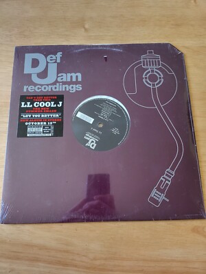 LL COOL J Luv U Better / Fa Ha Vinyl 12  Def Jam 440 063 956-1 Sealed Record LP7