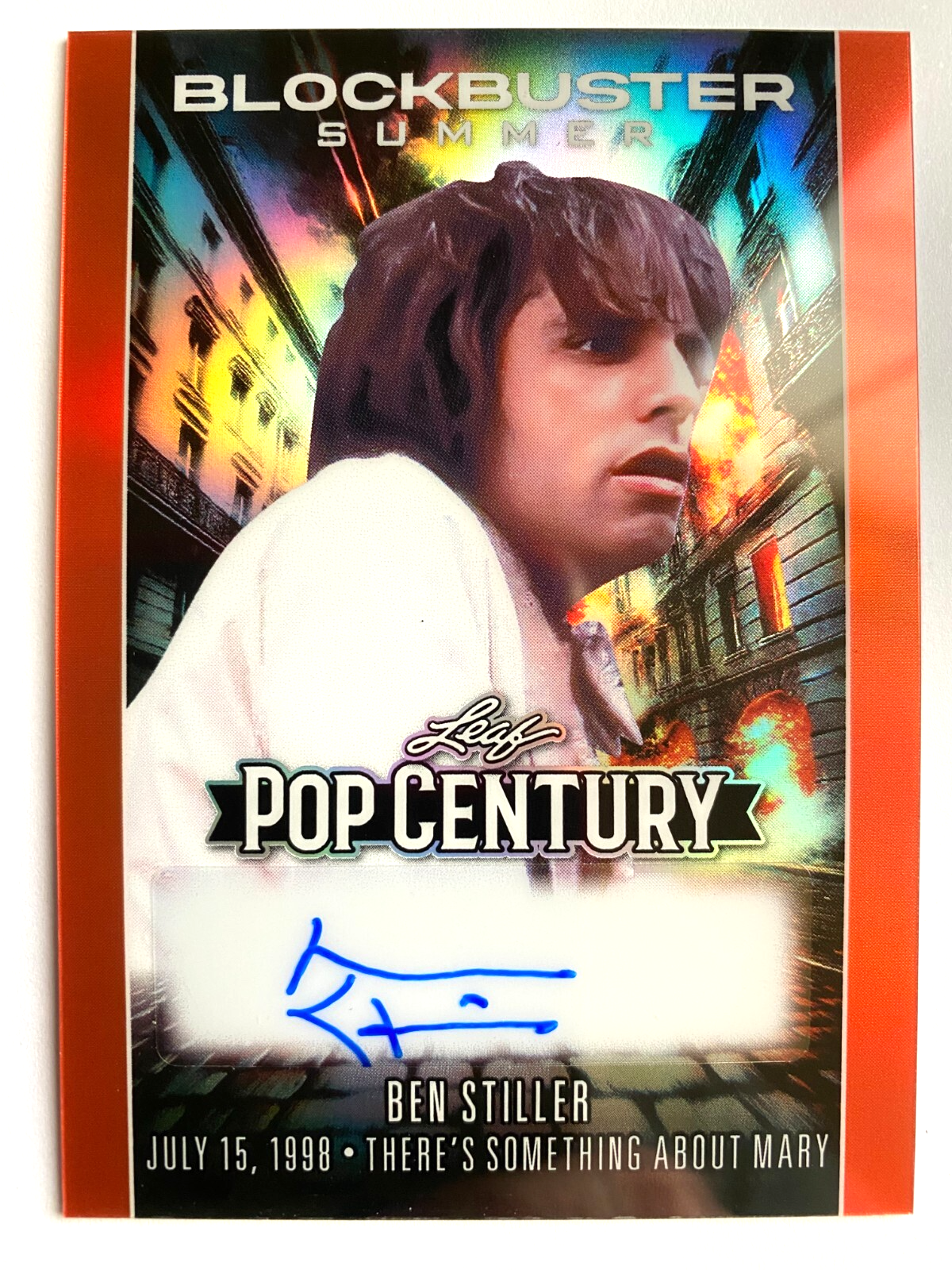2025 Leaf Pop Century Metal Blockbuster Summer Orange Ben