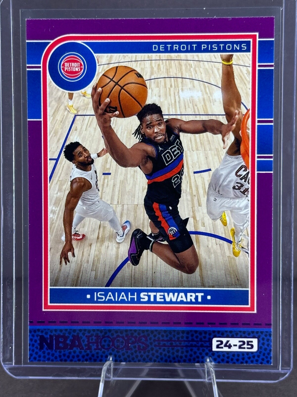 2024-25 Panini NBA Hoops - Purple #107 Isaiah Stewart | eBay