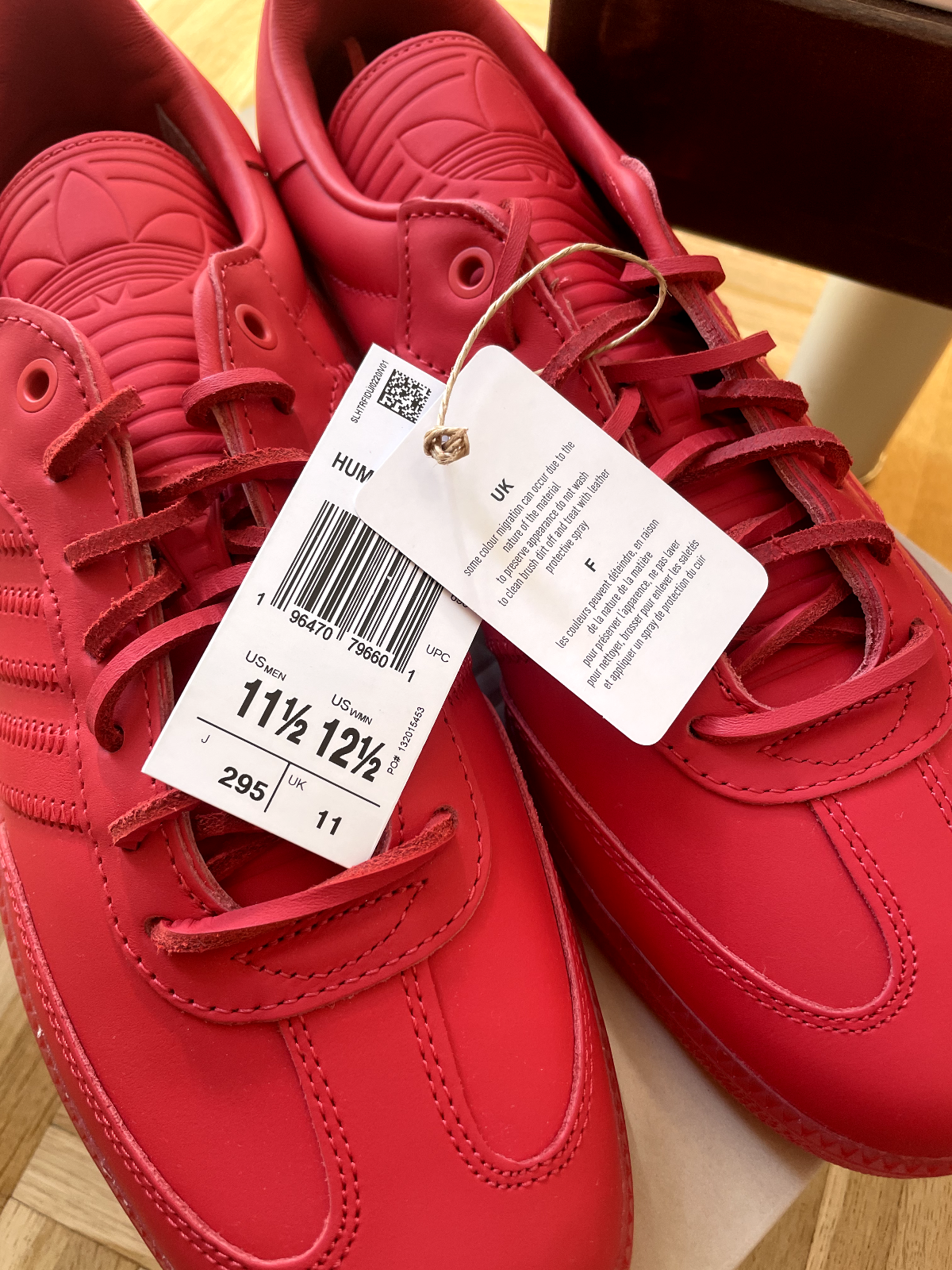 Adidas x Human Race Samba Pharrell size EU46 / US men 11 1/2 Color