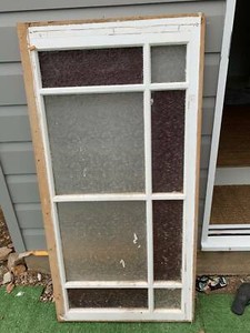 Stained glass-windows from a classic Queenslander | Building Materials