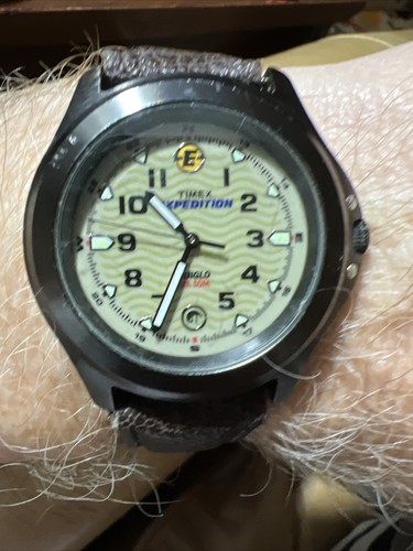 TIMEX EXPEDITION INDIGLO 文字盤グレー　 A46 TIMEX EXPEDITION INDIGLO 文字盤グレー A46 - メルカリ