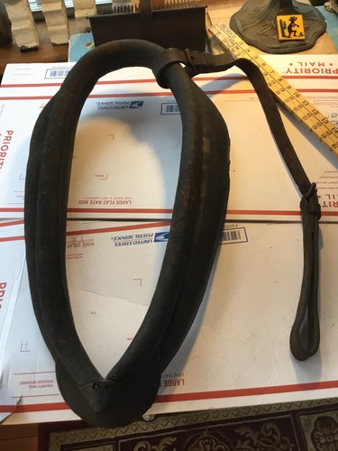 Old Leather simple Horse Collar from Maine Farm.