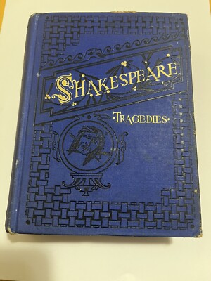 Shakespeare Tragedies 1881 Book Romeo And Juliet Macbeth Hamlet Julius Caesar