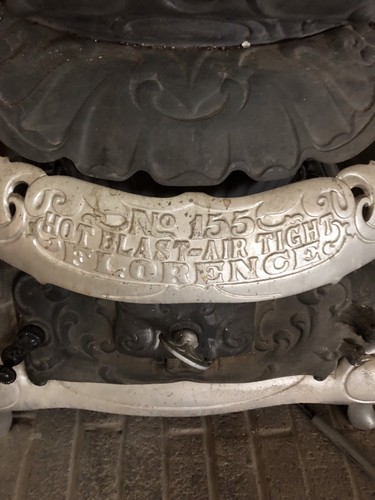 Hot blast Florence #155 Antique Coal/woodburning stove