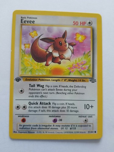 英語版初期　ポケモンカード　Eevee 1st Edition s-l400.jpg