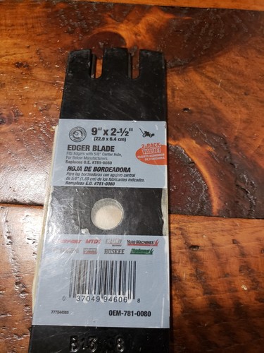 Troy-Bilt 3-Tip Wheeled Edger Blade Round Yard Machines Strong Bolens