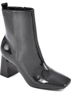 

Женские черные ботильоны SEVEN DIALS с язычком сзади Newton, расклешенные на квадратный нос, 8,5 м, Черный, NEWTON D30914