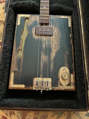 Paoletti Custom Shop Cigar Box Guitar w/2 necks!