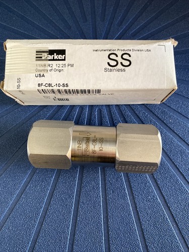 Parker Hannifin 8F-C8L-10-SS    C-Series Check Valve
