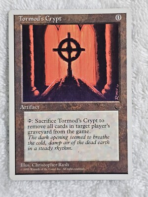 MTG Tormod's Crypt - Chronicles (CHR) Magic Gathering Card Near Mint