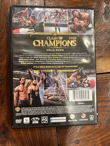 WWE: Clash of Champions 2020 [DVD] - M 651191957965| eBay