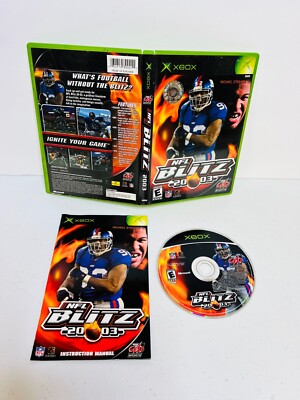 NFL Blitz 2003 (Microsoft Original Xbox, 2002) CIB Tested