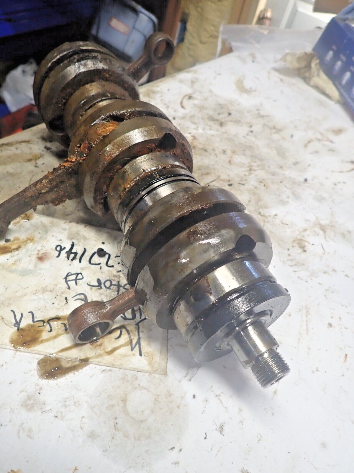 Kawasaki S3 400 Triple 1974 Crankshaft/Connecting Rods | eBay